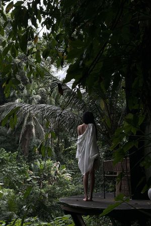 WARDEN EDGE Relaxed-Fit Sheer White Shirt with Patch Pocket