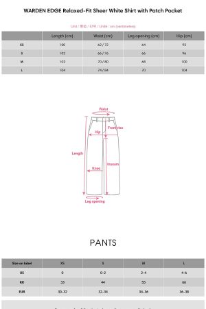 WARDEN EDGE Relaxed-Fit Sheer White Shirt with Patch Pocket