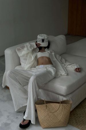 WARDEN EDGE Relaxed-Fit Sheer White Shirt with Patch Pocket