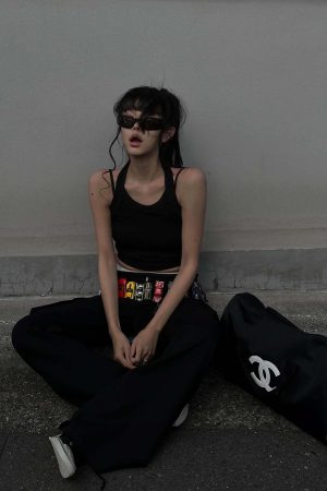 WARDEN EDGE Ribbed Racerback Tank Top