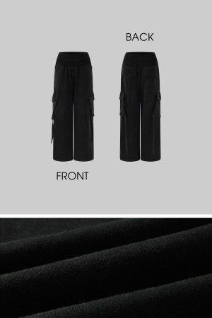 WARDEN EDGE Rupture-Waist Oversized Cargo Pants