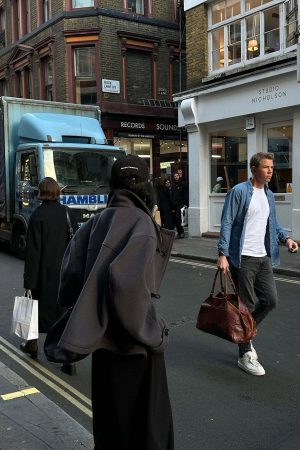 WARDEN EDGE Short Wool Duffle Coat