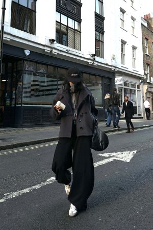 WARDEN EDGE Short Wool Duffle Coat