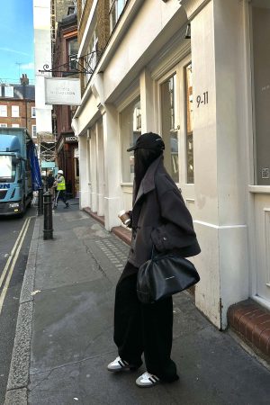 WARDEN EDGE Short Wool Duffle Coat