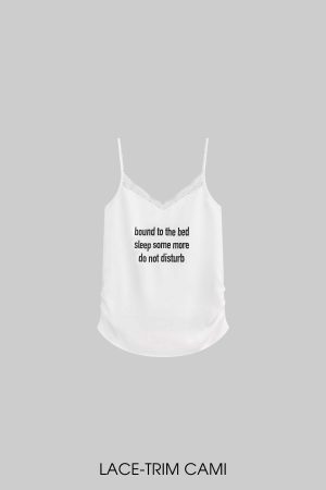 WARDEN EDGE Silk Lace-Trim Cami & Shorts Set