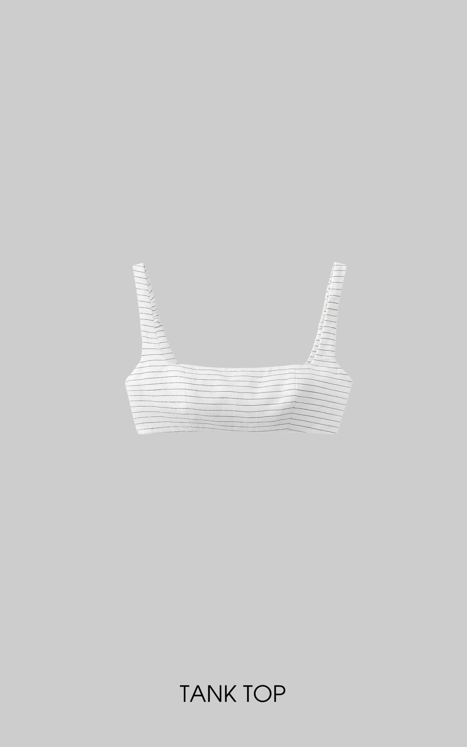 WARDEN EDGE Striped Wide-Leg Pants WARDEN EDGE Striped Wide-Leg Pants