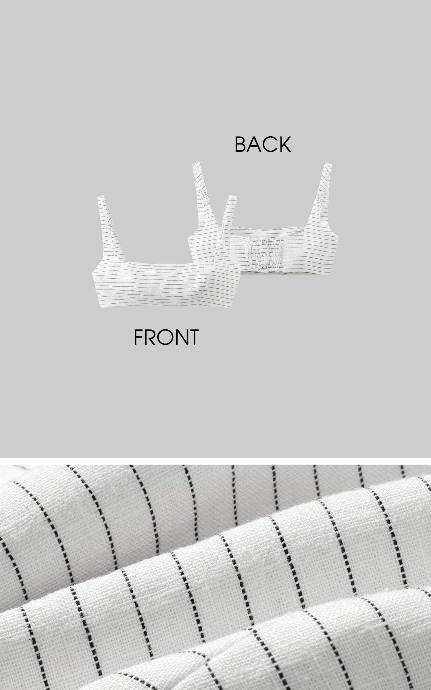 WARDEN EDGE Striped Wide-Leg Pants WARDEN EDGE Striped Wide-Leg Pants