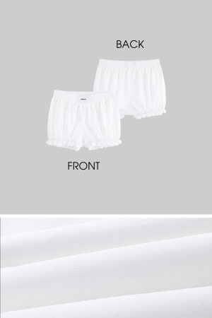 WARDEN EDGE White Bloom Shorts
