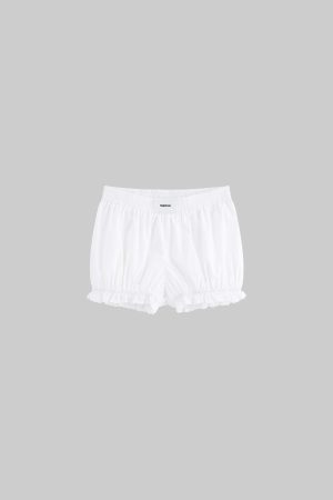 WARDEN EDGE White Bloom Shorts