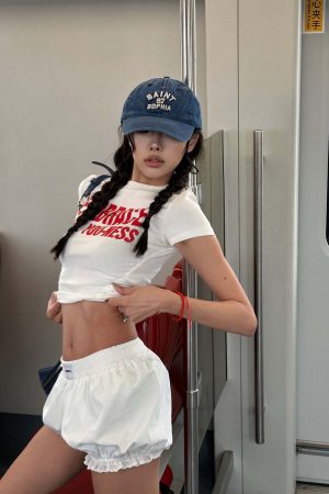 WARDEN EDGE White Bloom Shorts