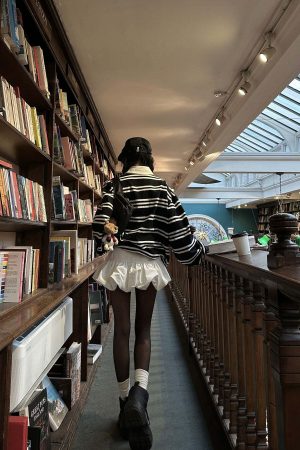 WARDEN EDGE White Blossom Skirt