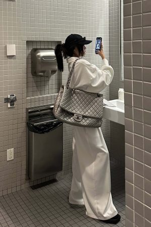 WARDEN EDGE Wide-Leg Tailored Casual Pants with Pleats