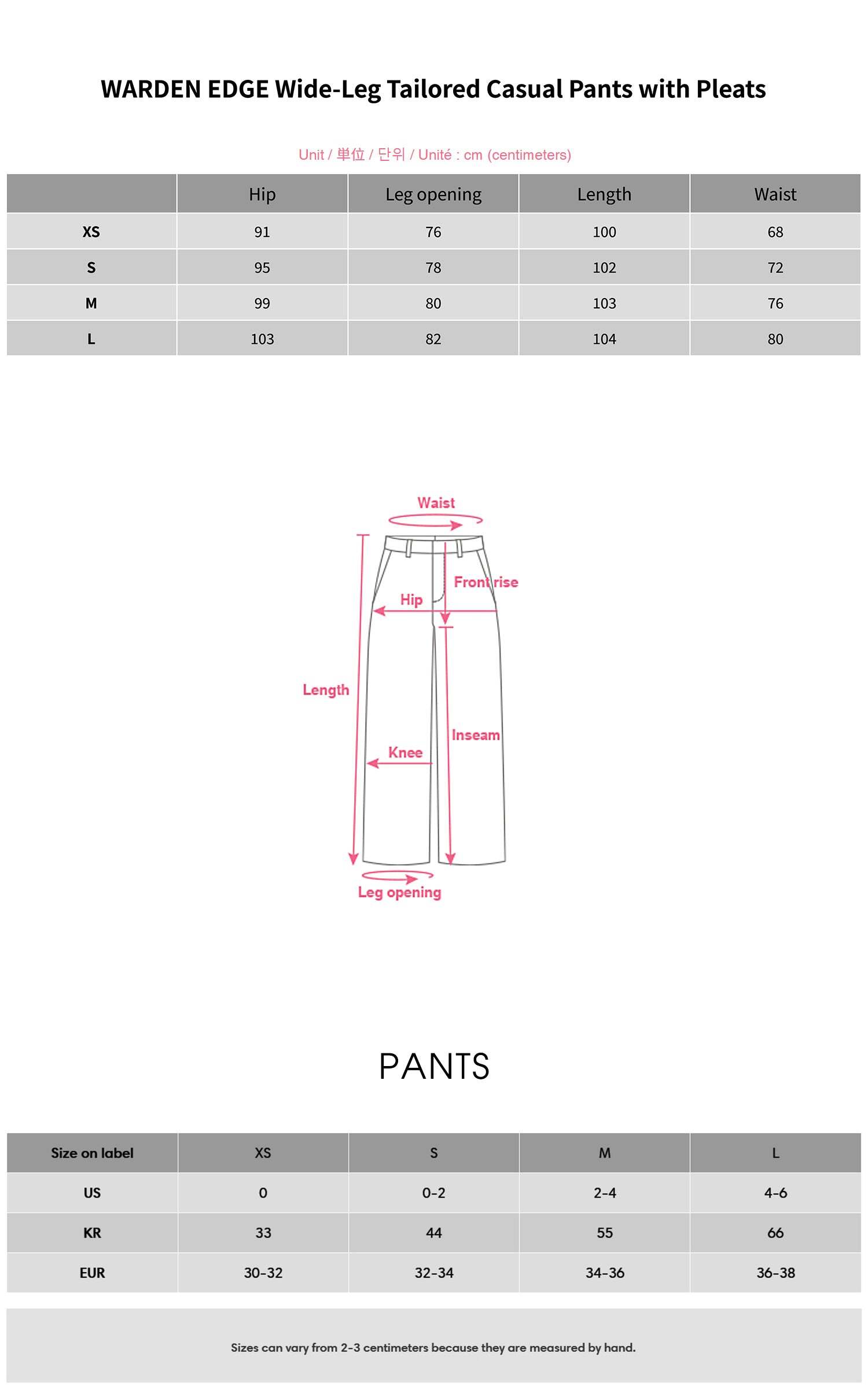 WARDEN EDGE Wide-Leg Tailored Casual Pants with Pleats WARDEN EDGE Wide-Leg Tailored Casual Pants with Pleats