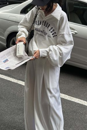 WARDEN EDGE Wide-Leg Tailored Casual Pants with Pleats