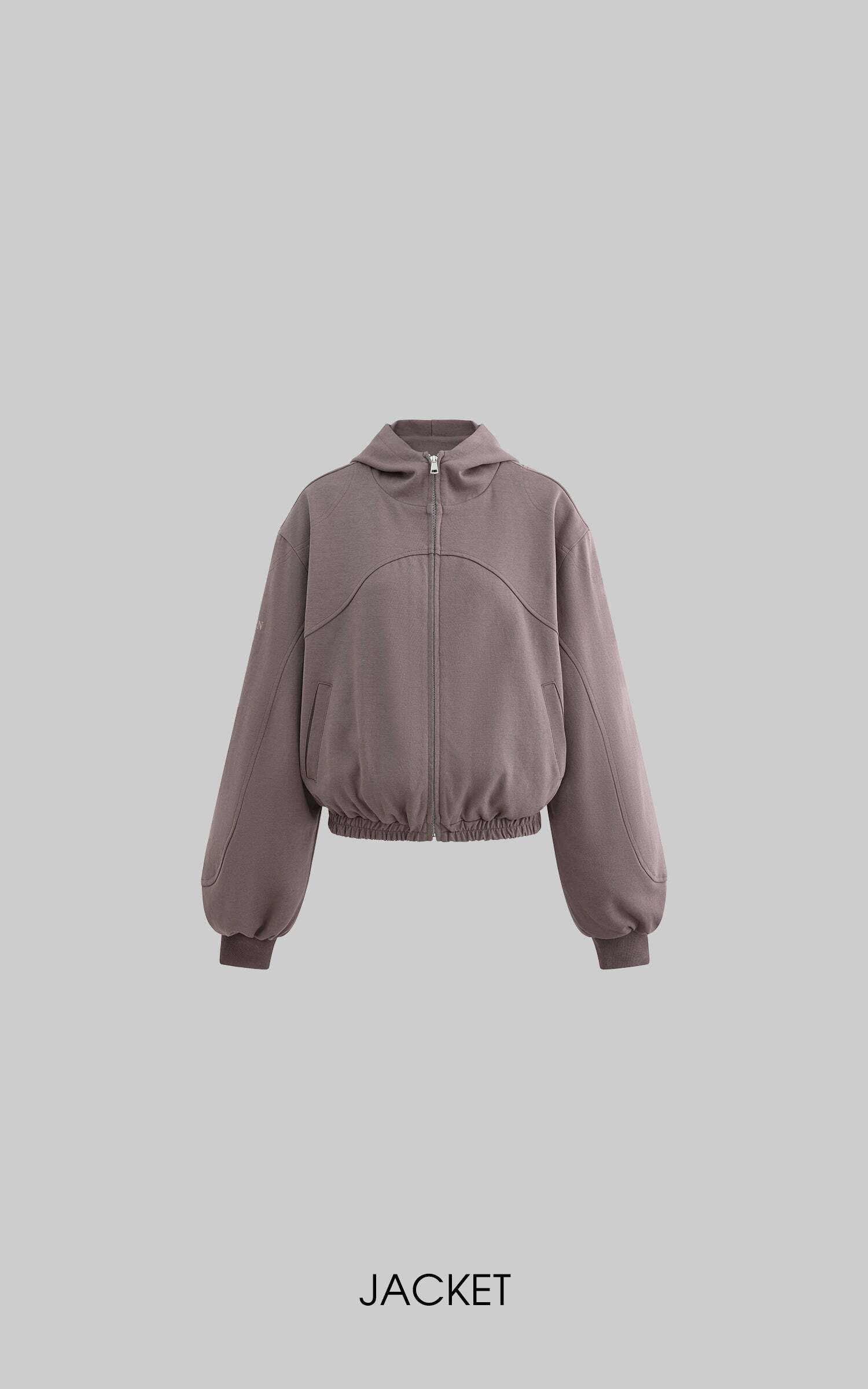 WARDEN EDGE Zipped Hooded Sweatshirt Jacket WARDEN EDGE Zipped Hooded Sweatshirt Jacket