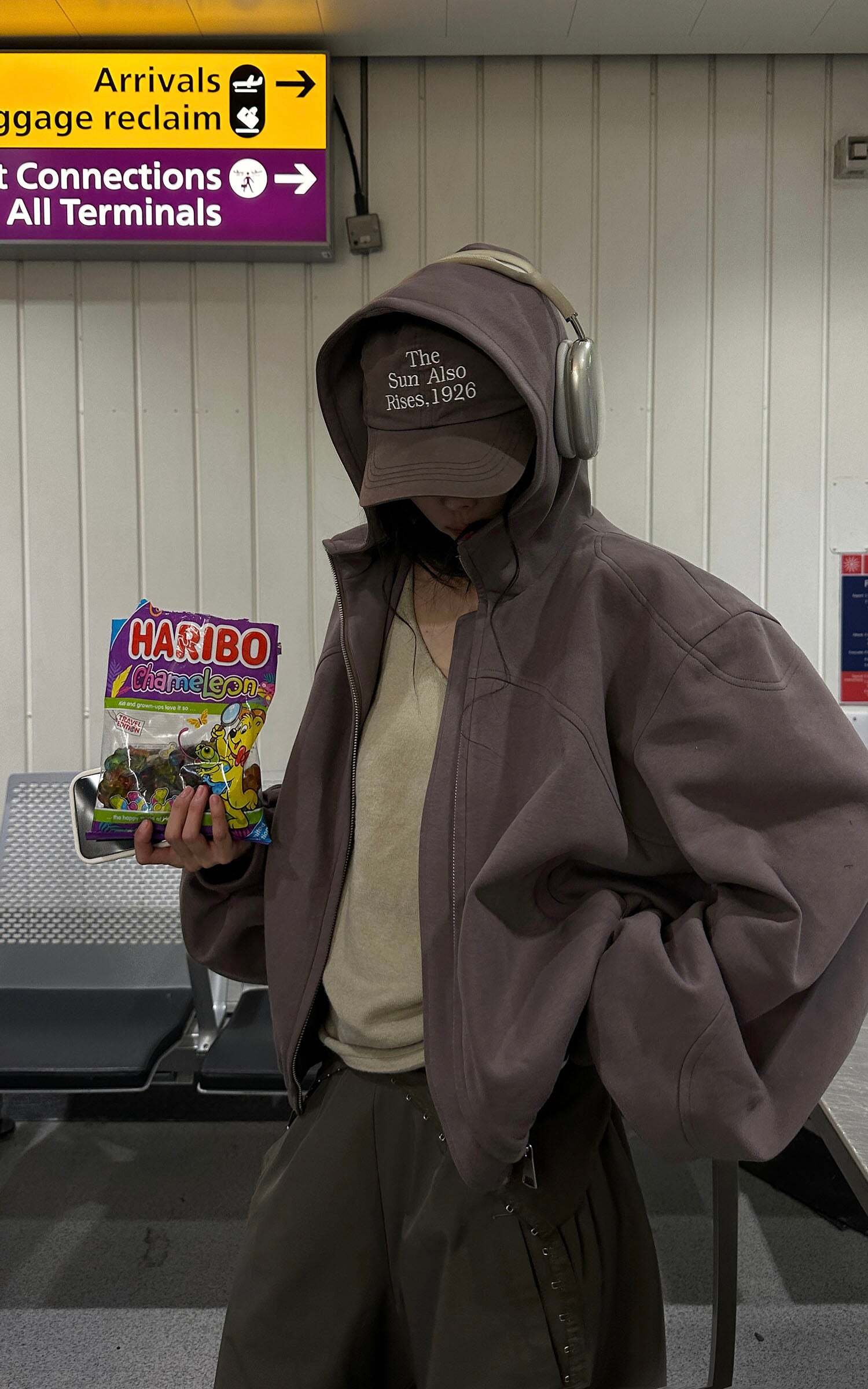 WARDEN EDGE Zipped Hooded Sweatshirt Jacket WARDEN EDGE Zipped Hooded Sweatshirt Jacket