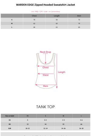 WARDEN EDGE Zipped Hooded Sweatshirt Jacket