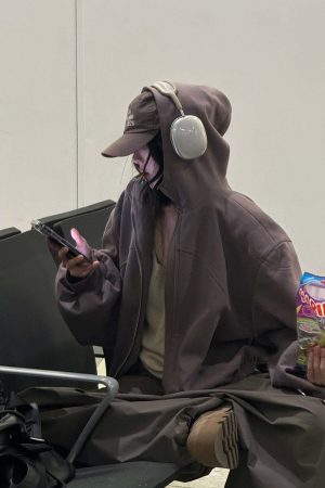 WARDEN EDGE Zipped Hooded Sweatshirt Jacket