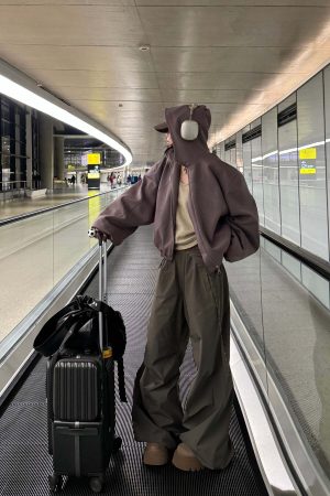 WARDEN EDGE Zipped Hooded Sweatshirt Jacket