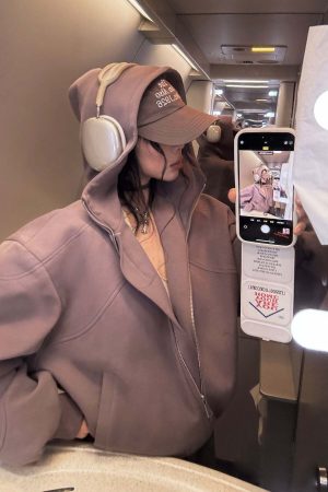 WARDEN EDGE Zipped Hooded Sweatshirt Jacket