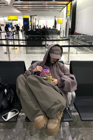 WARDEN EDGE Zipped Hooded Sweatshirt Jacket