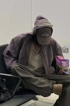 WARDEN EDGE Zipped Hooded Sweatshirt Jacket