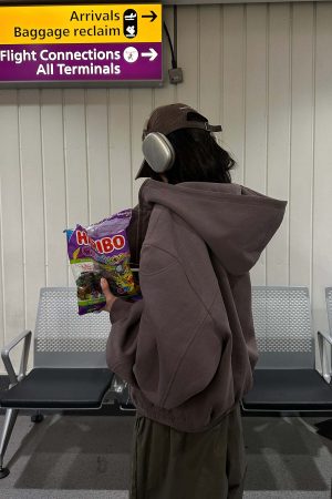 WARDEN EDGE Zipped Hooded Sweatshirt Jacket