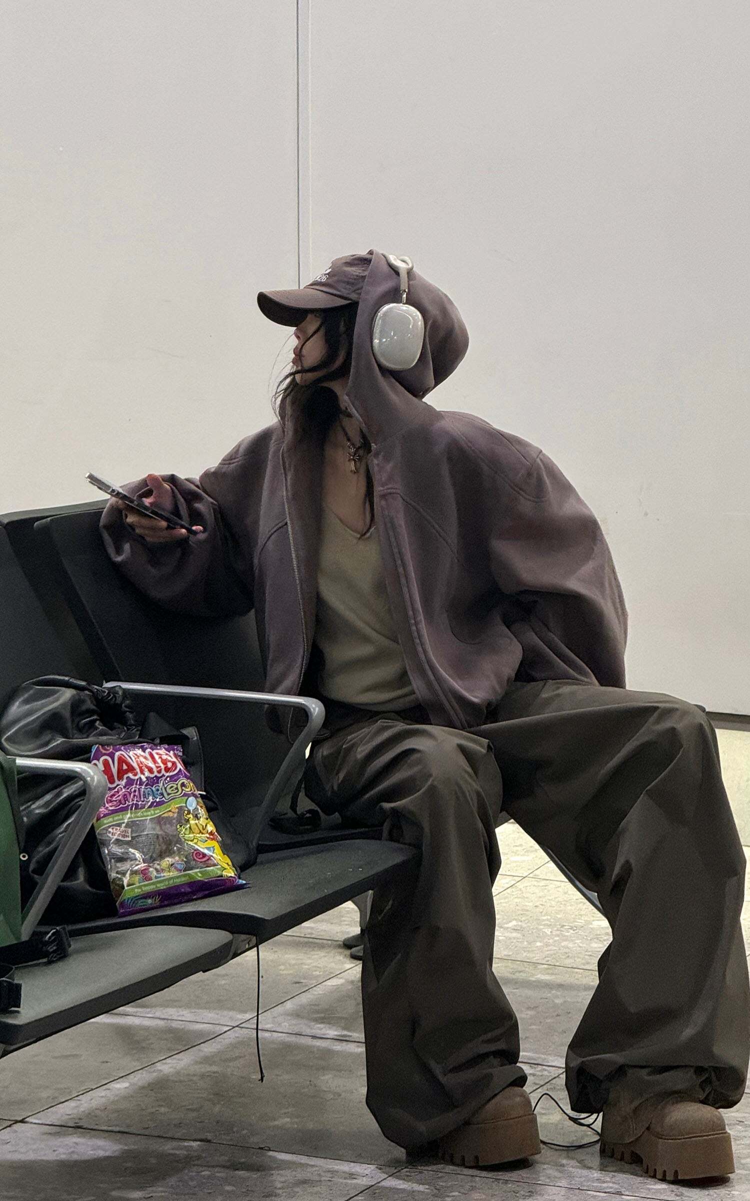 WARDEN EDGE Zipped Hooded Sweatshirt Jacket WARDEN EDGE Zipped Hooded Sweatshirt Jacket