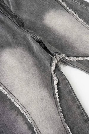 Washed Wide Leg Jeans