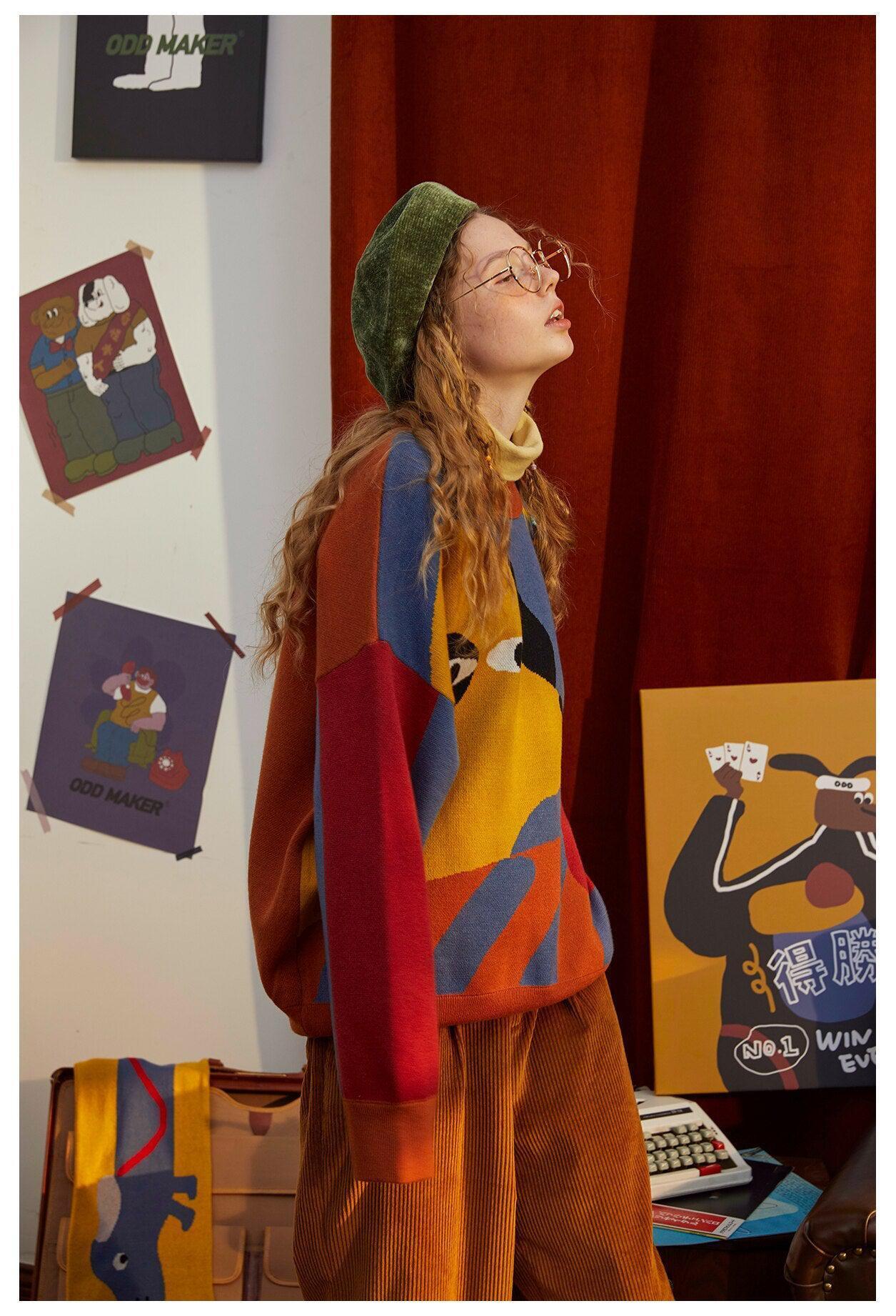 Weirdcore Dog Sweater Weirdcore Dog Sweater