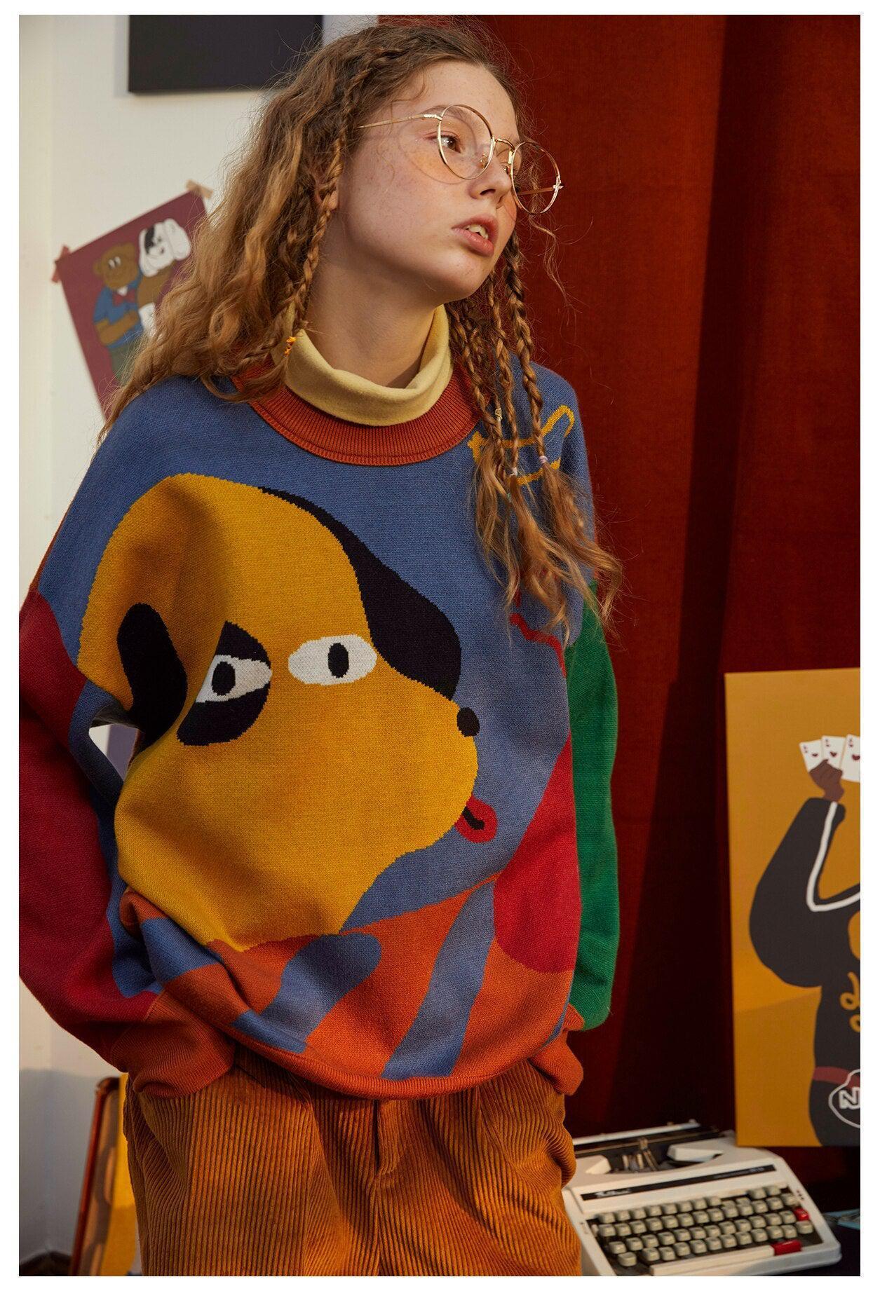 Weirdcore Dog Sweater Weirdcore Dog Sweater