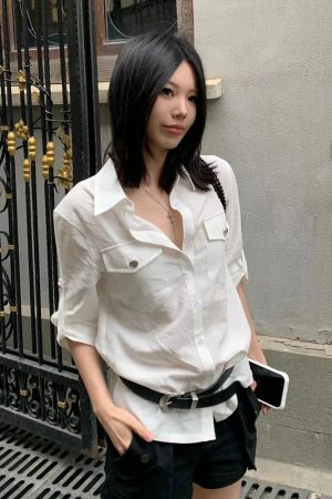 White Button Up Shirt