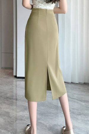 Wrap Midi Skirt