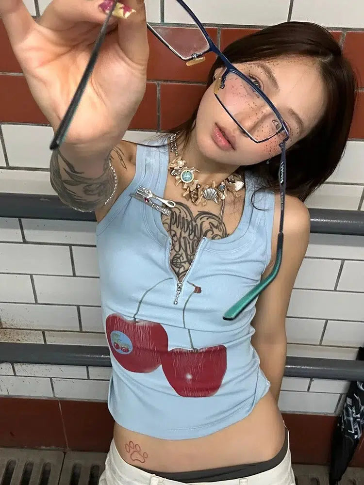 Y2K Cherry Top Y2K Cherry Top