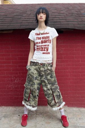 Y2K Crazy Party Graphic Tee