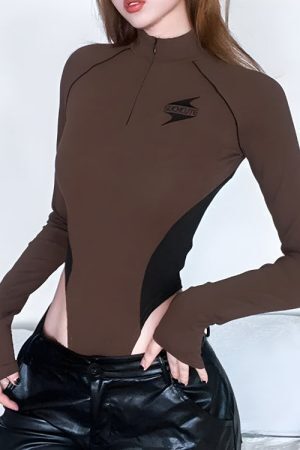 Y2K Extra Long Sleeve Bodysuit