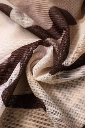 Y2K Fishnet Sleeve Mesh Top