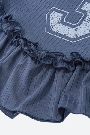 Y2K Mini Dress & Shorts Two Piece Set