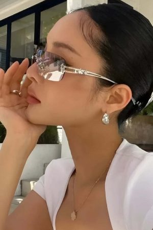 Y2K No Frame Sunglasses