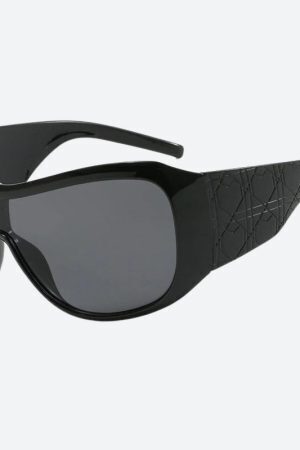 Y2K Oversized Shield Sunglasses