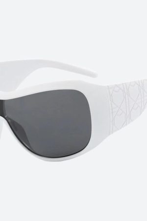Y2K Oversized Shield Sunglasses