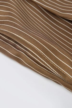 Y2K Pinstripe Baggy Pants