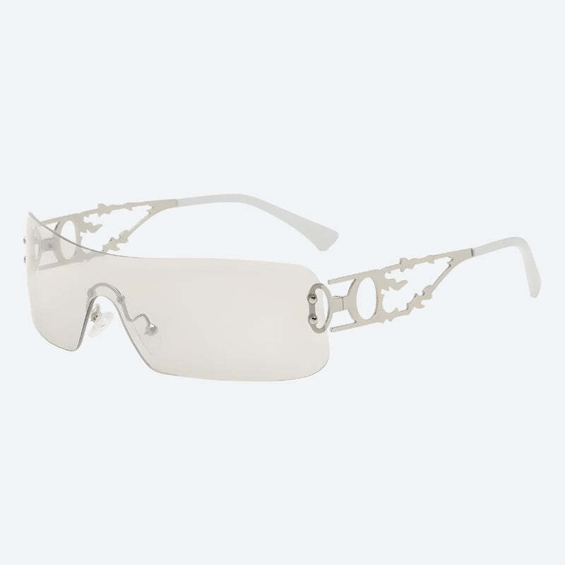 Y2K Rectangle No Frame Sunglasses Y2K Rectangle No Frame Sunglasses