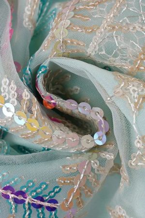 Y2K Sequined Halter Top