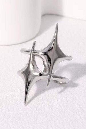 Y2K Star Ring