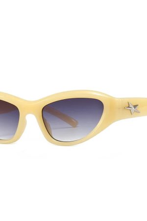 Y2k Star Wrap Around Sunglasses
