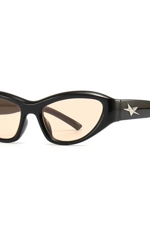 Y2k Star Wrap Around Sunglasses