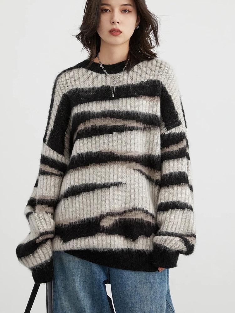 Zebra Knitted Sweater Zebra Knitted Sweater