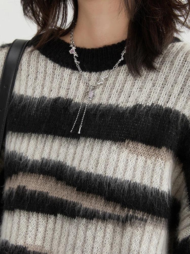 Zebra Knitted Sweater Zebra Knitted Sweater