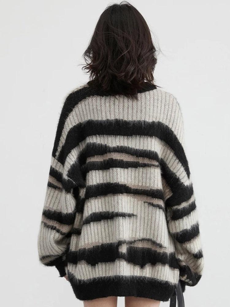 Zebra Knitted Sweater Zebra Knitted Sweater